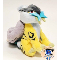 autehntic Pokemon Center Plush Pokemon fit Raikou 15cm long